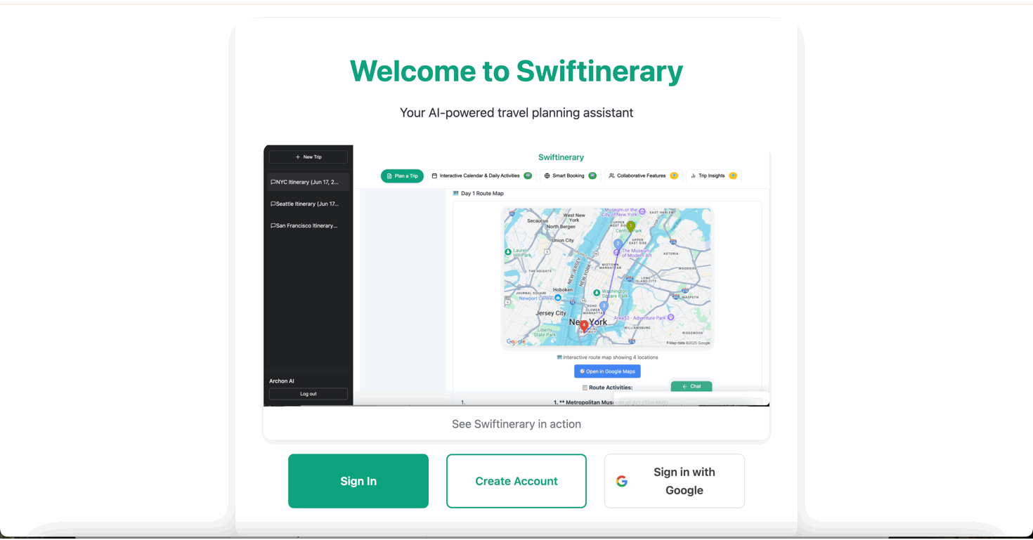 Travel Planning Demo